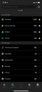 SBK-app-sports-list